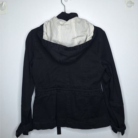 Y2K Hooded Utility Jacket Bella Swan Twilight Forever21 Medium Cargo Grunge - Picture 9 of 10